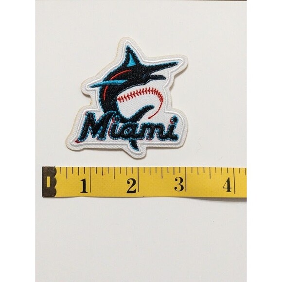 Miami Marlins Iron on Patch - Picture 1 of 1